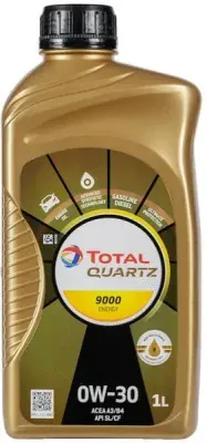 TOTAL QUARTZ 9000 ENERGY 0w30 1 Liter