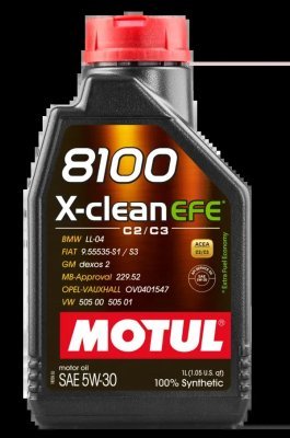 MOTUL 8100 X-CLEAN EFE 5W-30 1 lter 109470