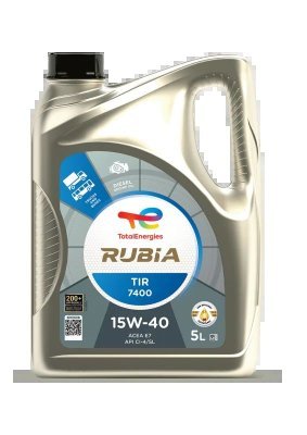 TOTAL RUBIA TIR 7400 15W40 5 LITERES