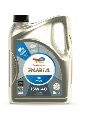 TOTAL RUBIA TIR 7400 15W40 5 LITERES