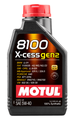 MOTUL 8100 X-cess gen2 5W-40 1L (112350)