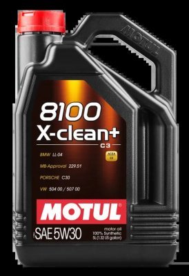 MOTUL 8100 X-CLEAN+ 5W-30 5 liter 106377