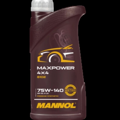 MANNOL 8102 MAXPOWER 4X4 75W-140 GL5 1L
