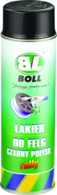 Fekete (fényes) keréktárcsa spray 500 ml BOLL