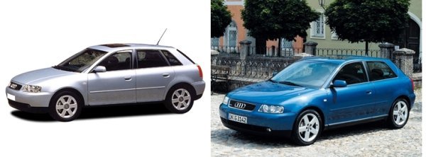 Az audi a3 1 szériája
