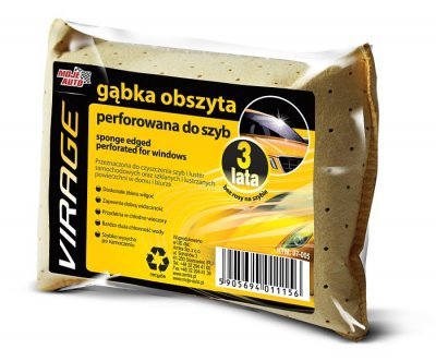 Perforált szivacs üveghez/ablakhoz