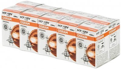 IZZÓ, FÉNYSZÓRÓ IZZÓ OSRAM 64210 10db !!
