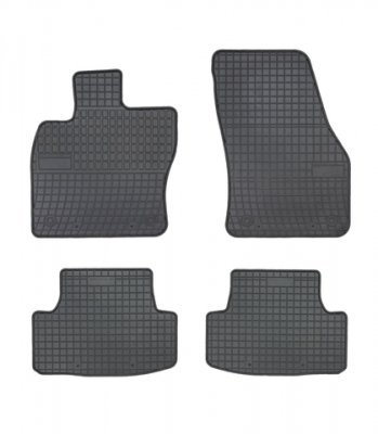 Gumiszőnyeg fekete 4 részes SEAT ATECA 2016-, SKODA KAROQ 2017- FG547471