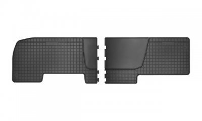 Gumiszőnyeg fekete 2 részes NISSAN PRIMASTAR 06-/OPEL VIVARO 01-14/RENAULT TRAFFIC 01-14 2. sorhoz FG546146