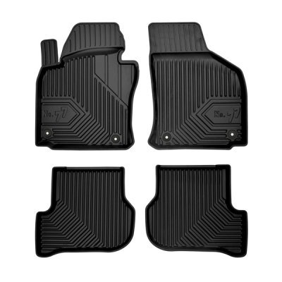 Elasztomer szőnyeg fekete 4 részes VW GOLF VI, SKODA OCTAVIA II FG77407145