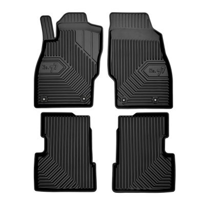Elasztomer szőnyeg fekete 4 részes OPEL CORSA D 2006-2014 FG77407169
