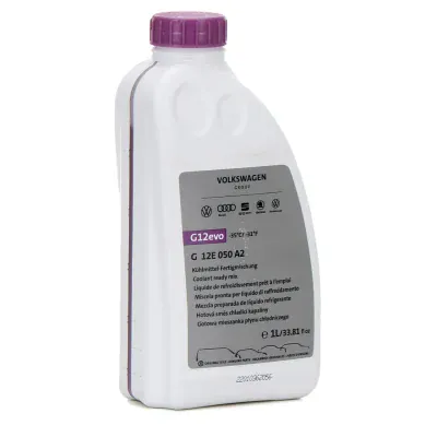 Antigel G12 EVO -35°C, gata preparat, 1 L ORIGINAL VW GROUP G12E050A2