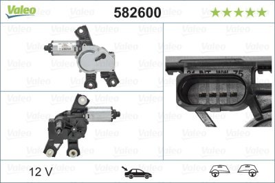 Motor stergator VALEO 582600
