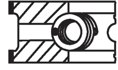 Set segmenti piston MAHLE 030 32 V0