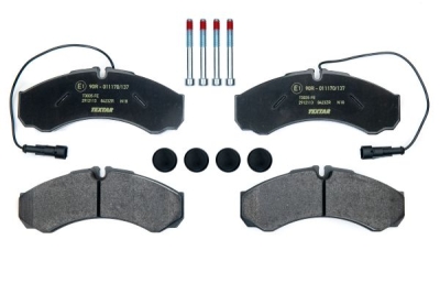 Set placute frana TEXTAR 2912113