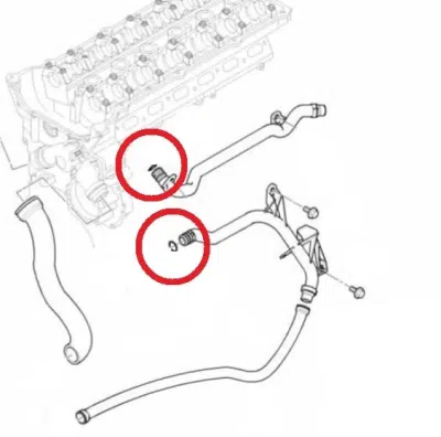 Garnitura, capac alimemtare ulei ORIGINAL BMW 11531435808