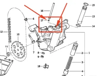 Garnitura O-ring ORIGINAL BMW 11421713597