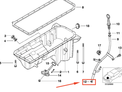 Inel etansare, injector ORIGINAL BMW 11431740045