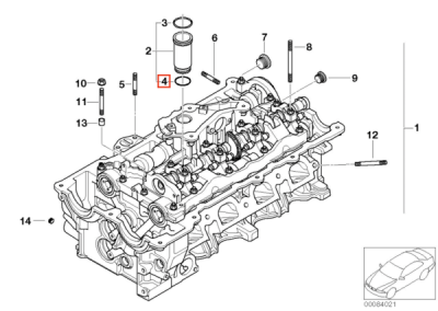 Garnitura ORIGINAL BMW 11377514008