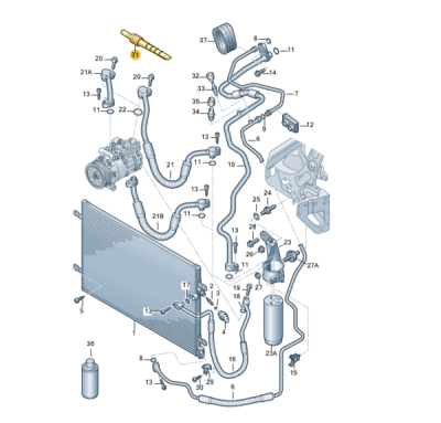 Injectoare, supapa expansiune MAHLE AVE 51 000S