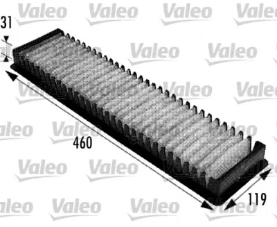 Filtru aer habitaclu / polen VALEO 698725