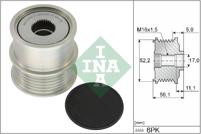Sistem roata libera, generator INA 535 0363 10
