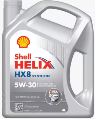 Ulei de motor SHELL HELIX HX8 SYNTHETIC 5W-30 SL 4L