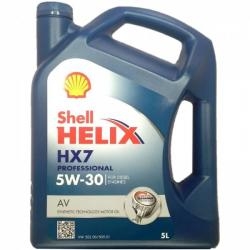 Ulei de motor SHELL HELIX HX7 PROFESSIONAL AV 5W-30 5L