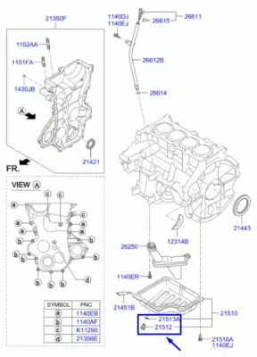 Surub golire baia ulei ELRING 523.500