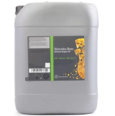 Ulei de motor 10W-40 MB 228.51 20L ORIGINAL MERCEDES A000989170815ABFE