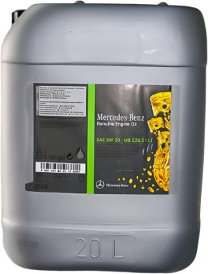 Ulei de motor -benz ORIGINAL SAE 5W-30 MB 228.51 LT A000989790615ABDE 20L ORIGINAL MERCEDES