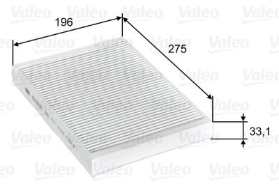 Filtru aer habitaclu / polen VALEO 715597
