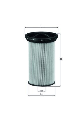 Filtru combustibil MAHLE KX 69