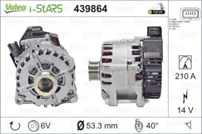 Generator start VALEO 439864