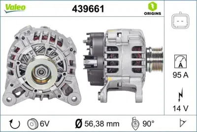 Generator / Alternator VALEO 439661