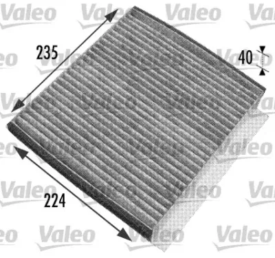Filtru aer habitaclu / polen VALEO 698778
