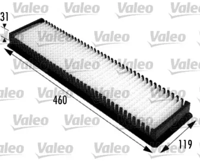 Filtru aer habitaclu / polen VALEO 698724