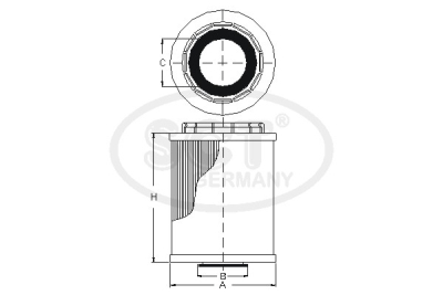 Filtru ulei SCT - MANNOL SH 4794 P