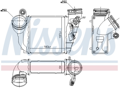Intercooler NISSENS 96679