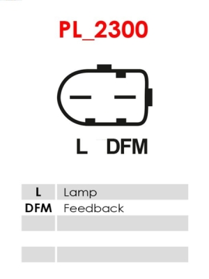Regulator, alternator AS-PL ARE3010