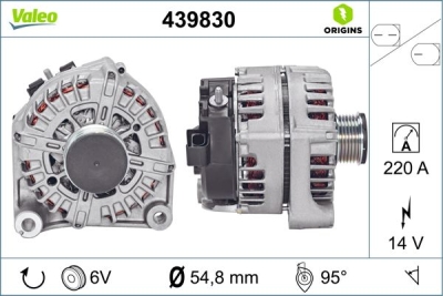 Generator / Alternator VALEO 439830