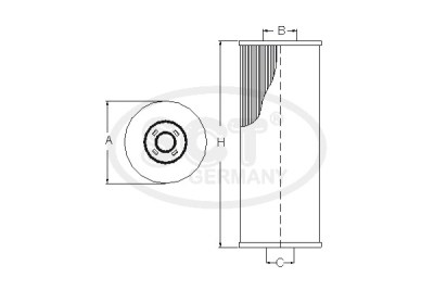 Filtru ulei SCT - MANNOL SH 4755 P