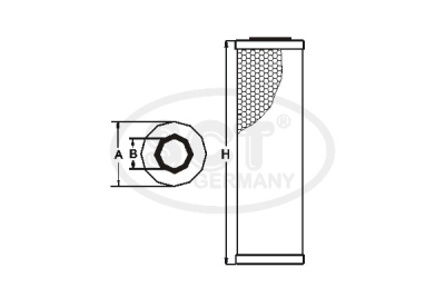 Filtru ulei SCT - MANNOL SH 435 P