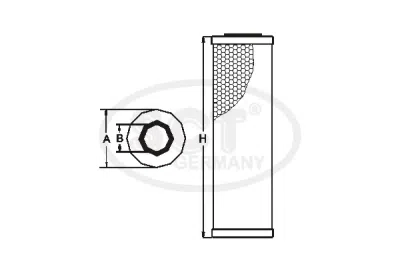Filtru ulei SCT - MANNOL SH 435 P