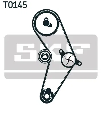 Set curea de distributie SKF VKMA 02210