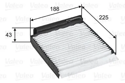 Filtru aer habitaclu / polen VALEO 698753