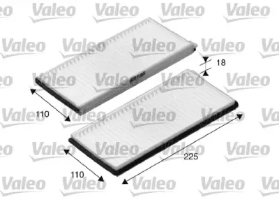 Filtru aer habitaclu / polen VALEO 698894