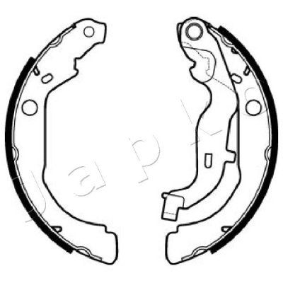 Set saboti frana JAPKO 55020