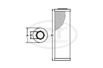 Filtru ulei SCT - MANNOL SH 435 P