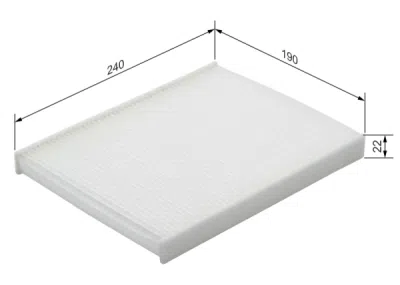 Filtru habitaclu BOSCH 1 987 432 215